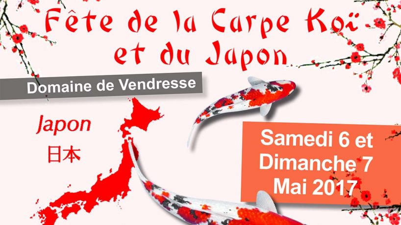 Fête de la Carpe Koï et du Japon : samedi 6 et dimanche 7 mai 2017
